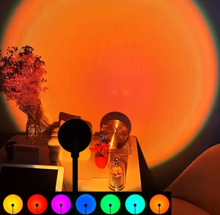 AuraSun 7-Colour Projection Lamp