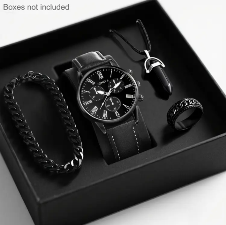 Midnight Men's Accessory Set