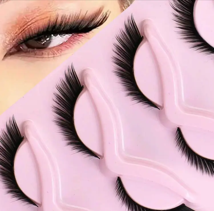 Fluffy Glam False Eyelashes – 5 Pairs