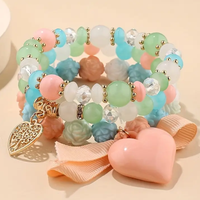  Charm Bracelet Set