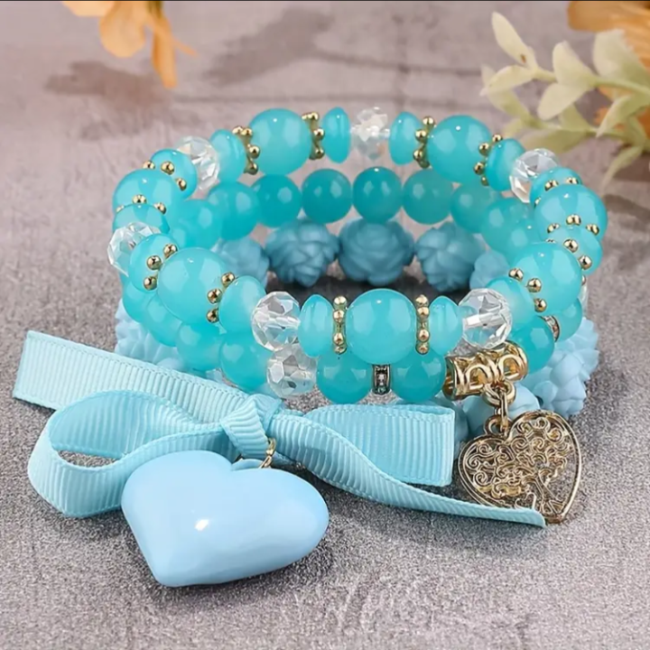  Charm Bracelet Set
