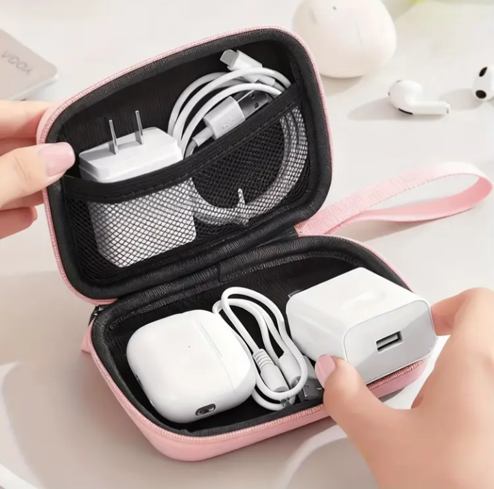 Mini Charger & Cable Organizer Case