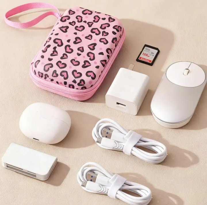 Mini Charger & Cable Organizer Case