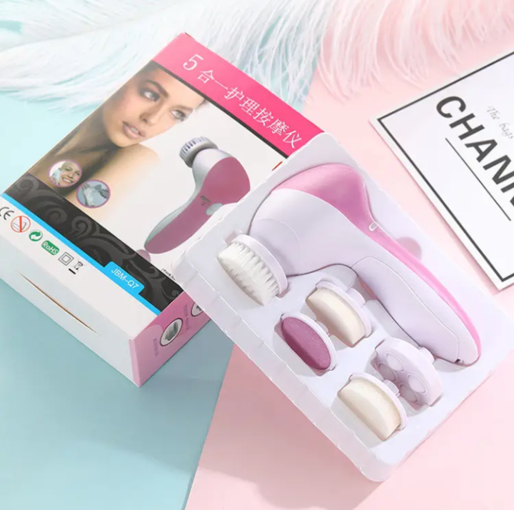5-in-1 Electric Facial Cleansing Brush