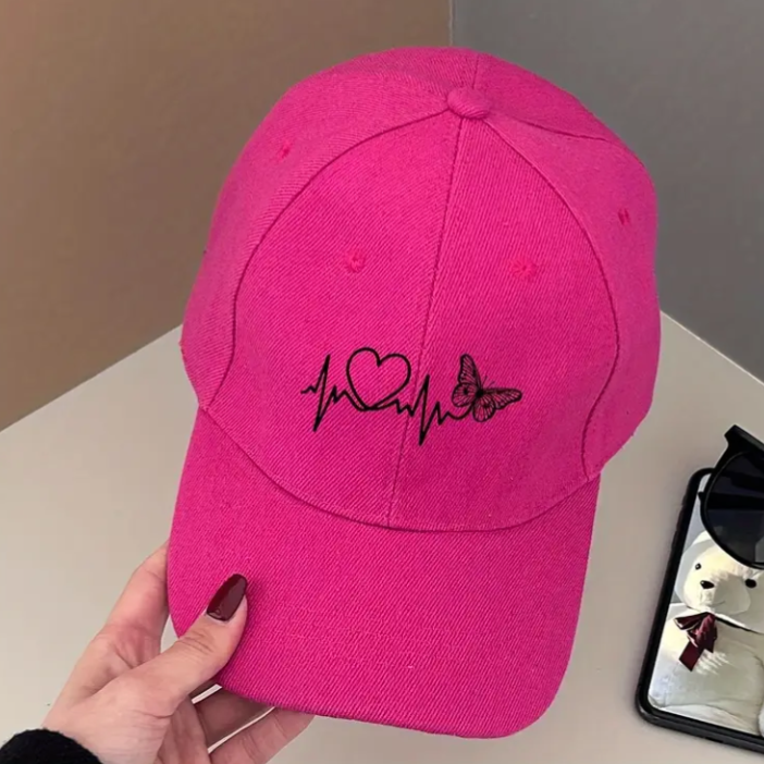 Heartbeat Butterfly Cap