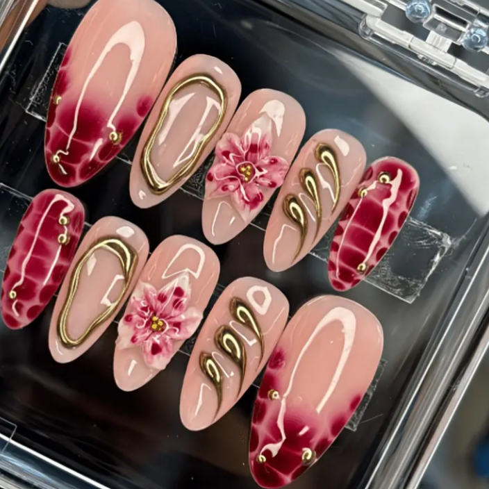 Ruby Bloom Luxe Press-On Nails