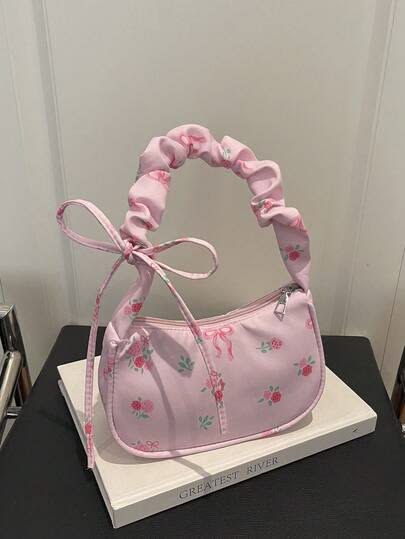  Ribbon Shoulder Bag